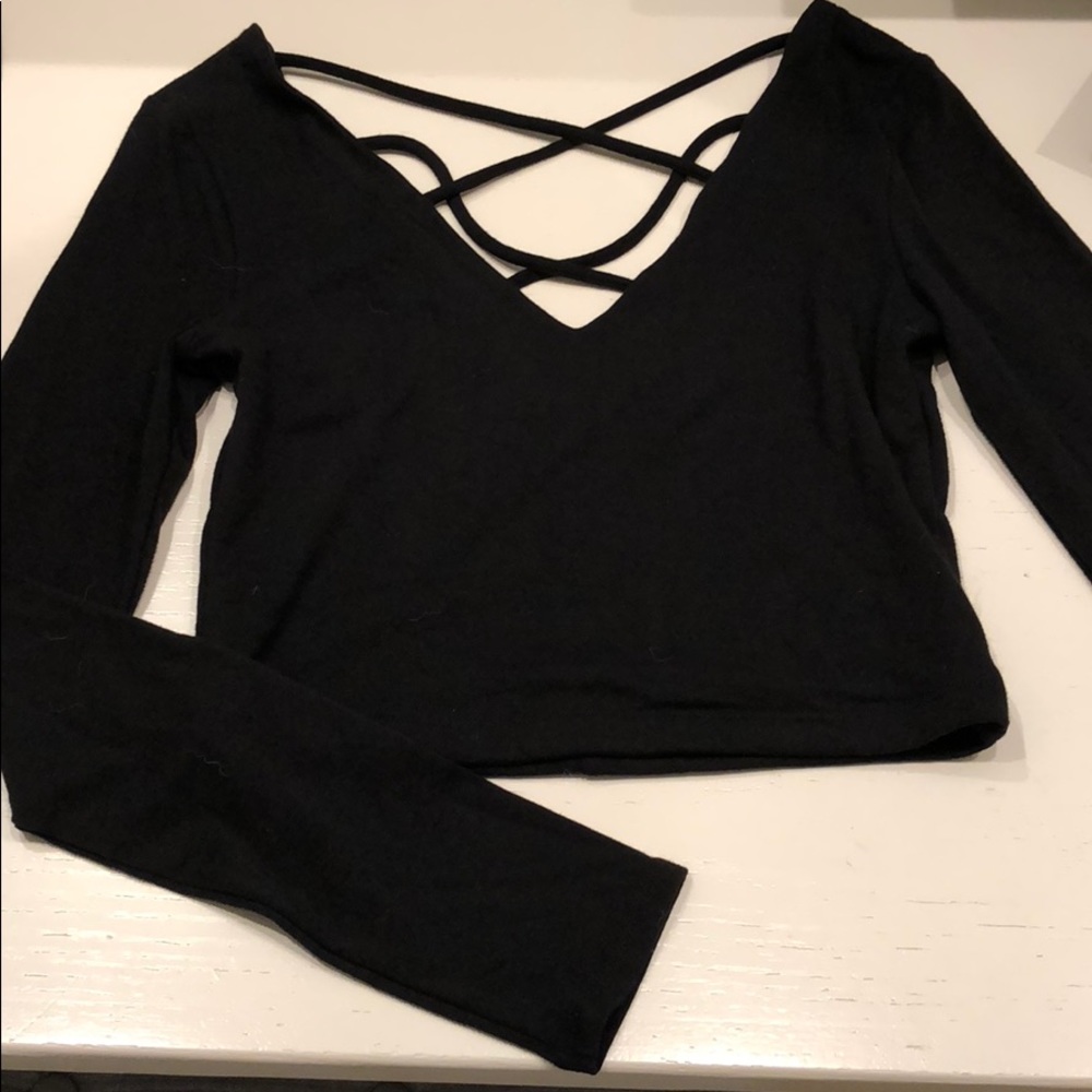 NWT long sleeve forever 21 crop top